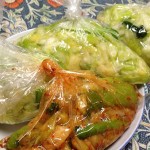 キャベツと小松菜の漬物